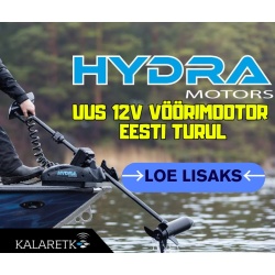Uus 12V GPS-ga Hydra vöörimootor Eestis saadaval