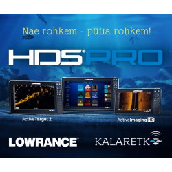 Lowrance HDS Pro - näe rohkem, püüa rohkem