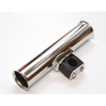 Stainless steel ROSTERI holder, 25mm railing