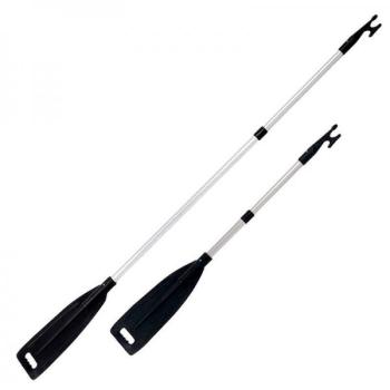 Telescopic boat hook-oar, 156-242 cm