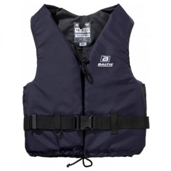 Safety jacket BALTIC Aqua, navy blue, 50 N, 30-50 kg