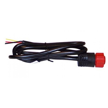 Fishfinder power cable for LOWRANCE HDS, Elite Ti, Elite, Hook fishfinders with red socket