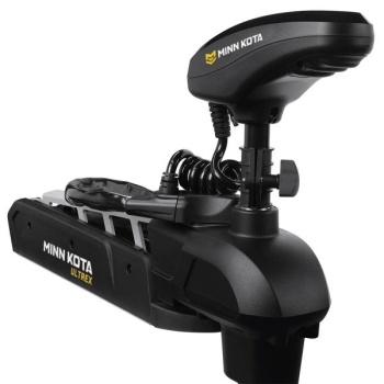 Электрический кормовой ГПС мотор MINN KOTA Ultrex-112 iPilot, US2 дачик, 62" нога, 36V, Bluetooth, пульт дистанционного управления, черного цвета, пресная вода