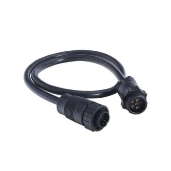 Kajaloodi adapterjuhe LOWRANCE 7-pin sinise anduri ühendamiseks musta 9-pin sonari pessa