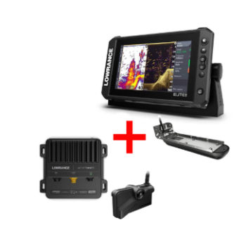 Live-komplekt LOWRANCE Elite-9 FS 3in1 + ActiveTarget 2