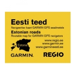 Estonian maps REGIO Teed (on microSD) - for Garmin GPS-s