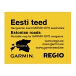 Estonian maps REGIO Teed (on microSD) - for Garmin GPS-s