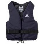 Safety jacket BALTIC Aqua, navy blue, 50 N, 30-50 kg