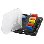 Fuse holder box with 10 warning lights