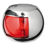 Navigation light OSCULATI, red, stainless steel 