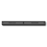 Magnetic knife bar, 35 cm, black 