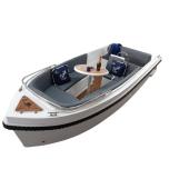 Motorboat SUNRISE 495 Tender SC side console