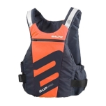Safety jacket BALTIC Aqua, navy blue/orange, 50 N, 70+ kg