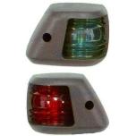 Navigation light GOLDENSHIP, red and green, black