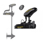Электрический кормовой ГПС мотор MINN KOTA Powerdrive-45 iPilot, 54" нога, 12V, Bluetooth, Micro пульт дистанционного управления, черного цвета, пресная вода