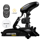 Electric Bow Mount Remote Control MINN KOTA Terrova-80 iPilot, US2 sonar, 60" leg, 24V, Bluetooth, Wired Foot Control, black, fresh water