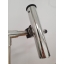 Stainless steel ROSTERI rod holder middle fastening, 25mm railing