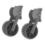 Transport wheels (strong plastic) KOLIBRI