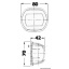 Kрасный навигационный огонь Compact 12