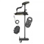 Электрический кормовой ГПС мотор MINN KOTA Terrova-55 iPilot, 54'' нога, 12V, Bluetooth, пульт дистанционного управления, педаль управления с проводом, черного цвета, пресная вода