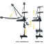 Электрический кормовой ГПС мотор MINN KOTA Ulterra-112 iPilot Link, US2 дачик, 60'' нога, 36V, Bluetooth, пульт дистанционного управления, педаль управления с проводом, черного цвета, пресная вода