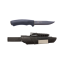 Knife MORAKNIV Survival Black, strong carbon steel blade, fire starter, plastic sheath