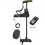 Electric Bow Mount Remote Control MINN KOTA Ulterra-80 iPilot Link, Mega Down sonar, 60" leg, 24V, Bluetooth, Wired Foot Control, black, fresh water
