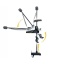 Electric Bow Mount Remote Control MINN KOTA Ulterra-80 iPilot Link, Mega Down sonar, 60" leg, 24V, Bluetooth, Wired Foot Control, black, fresh water